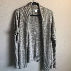 Banana Republic cardigan color charcoal grey